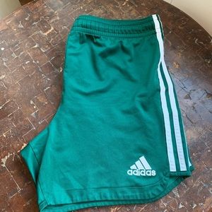 Green Adidas Shorts